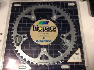 Shimano Biopace 53T Chainring 130mm BCD NOS