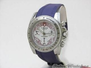 Rolex Tudor Classic Automatic Diamonds Bezel Watch 20310 With Box