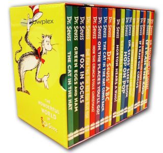 The Wonderful World of Dr. Seuss 20 Books Gift Box Set Pack Collection