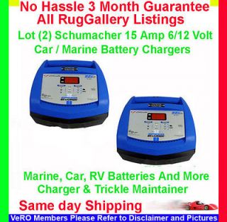   12 VOLT 15 AMP CAR BATTERY CHARGER BOAT RV MAINTAINER XCS15