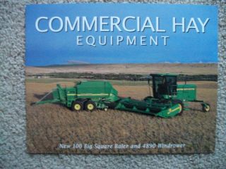 John Deere Commercial Hay Equipment sales Brochure