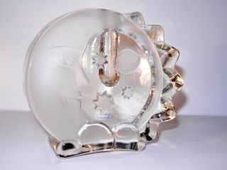 Round Original WALTHER Design Solifleur Glass Vase/Pen/Candle Holder 