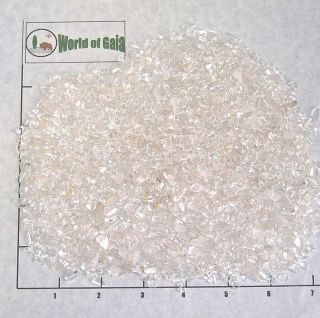 QUARTZ Clear, xmini tumbled, 1/2 lb bulk stones sparkle crystal rock