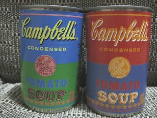 ANDY WARHOL CAMPBELLS TOMATO SOUP CANS FROM TARGET MINT NEVER OPENED 