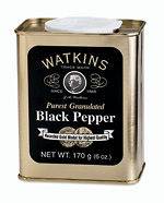 Watkins Black Pepper   Four 6 oz Tins   FREE SHIPPING!