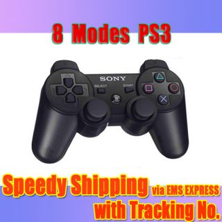   Black PS3 Rapid Fire Modded Controller Stealth MW2 MW3 For Sony PS3 US