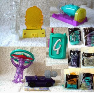 McDonalds Disney Inspector Gadget 2 NEW complete 6 toy set sealed 