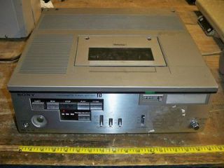 Sony SLP 305 Betamax Videocassette Player Portable Betamax