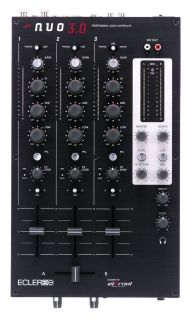 Ecler NUO 3.0 Professional 3 Channel DJ Mixer w/ 3 band EQ and XLR