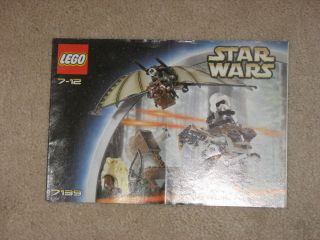 Star Wars Lego 7139 Ewok Attack Instructions ONLY