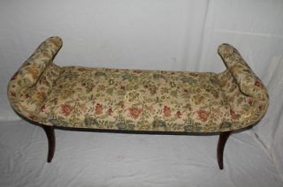   Style Cherry Long Bench for Window, Hall or Bedroom. Circa 1920s