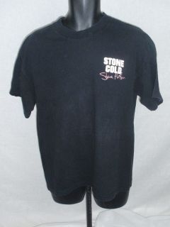 VINTAGE Stone Cold Steve austin T shirt L The Rattlesn
