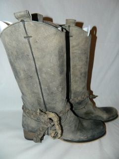 BED STU Saphire Braided Womens Boots 8.5 NWOB