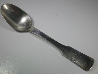 Vintage FRENCH sterling hand hammered Arts & Crafts teaspoon 5 3/4 