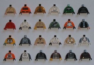 LEGO Star Wars Minifigure Torso + Hands   Many To Choose From   All 