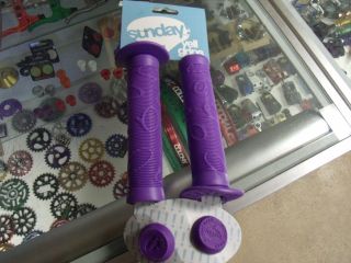 purple bike grips in Bicycle Parts