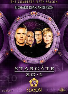 Stargate SG 1   Season 5 Giftset DVD, 2009, 5 Disc Set, Repackaged 