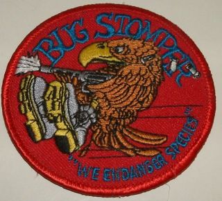 ALIENS  Alien Marines Drop Ship Bug Stomper logo patch