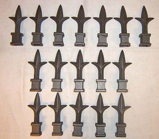   iron work finials hardware fence gate window bars security parts pike