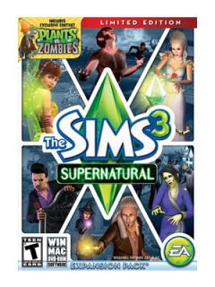 The Sims 3 Supernatural PC DVD Expansion Pack Game New Sealed