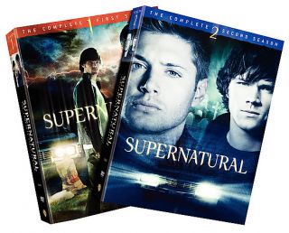 Supernatural The Complete Seasons 1 2 DVD, 2007, 12 Disc Set