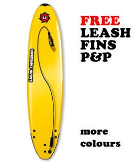 LIQUID SHREDDER 75 ELEMENT MINIMAL SURFBOARD inc Free Leash & Fins