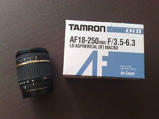 Tamron AF 18 250mm f/3.5 6.3 Di II LD Aspherical (IF) Macro Lens For 