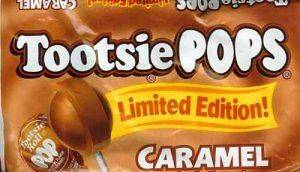 caramel tootsie pops in Hard Candy & Lollipops