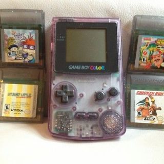 Nintendo Game Boy Color Atomic Purple Handheld System