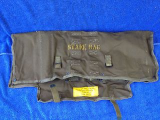 US Army USMC GI Issue Tent Stake Bag – Knife Bag   Mint