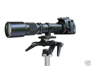 Rokinon 500mm/1000mm Telephoto Lens for Canon EOS T3i T3 T2i T1i XSi 