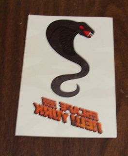 Snake Plissken Escape From New York Temporary Tattoo