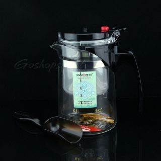   Kamjove Glass Chinese Gongfu Tea Maker Press Art Tea Cup Pot TP 760