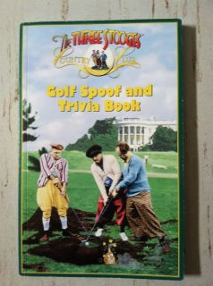 The Three Stooges Country Club Golf Spoof And Trivia Book