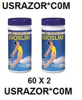 Diet Pill Bio Slim 2 * 60  120 Capsules Bioslim Pills Weight Loss Aid 