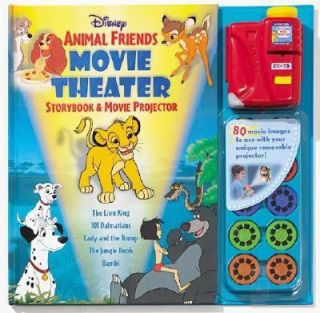 Disney Animal Friends Movie Theater Storybook and Projector by Sarah E 