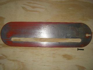   Table Saw Model 113.298031 Insert Assembly   Throat Plate P/N 62703