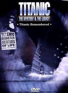 Titanic The Mystery the Legacy   Titanic Remembered DVD, 1998