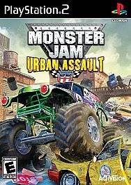 PS2 Monster Jam Urban Assault Disc Only