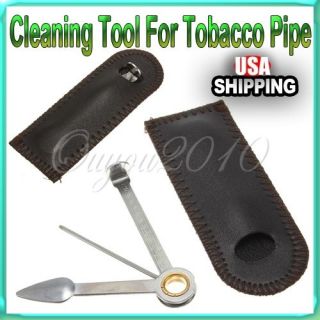 3in1 Pipe Cleaning Tool Smoking Water Hookah Shisha Cigarette W 
