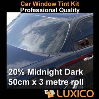 SunTek Car Window Tint / Auto Glass Tinting Film / 20% Dark / 50cm x 