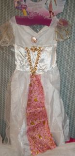 Rapunzel Wedding Gown, Veil,Tiara.New​. Child Sz M(8 10)