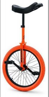 TORKER LX 20 Unistar 20 Unicycle Bike Bicycle w/ Stand   Orange Black 