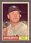 1961 TOPPS #300 MICKEY MANTLE EX FROM COMPLETE SET 1484