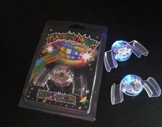 LED LIGHT UP FLASHING MOUTH PIECE GREAT FOR HALLOWEEN RAVE PARTY GLOW 