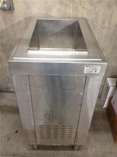 Mccanns Fountain Machine Ice Bin Soda Bar 15x22 Ice Bin