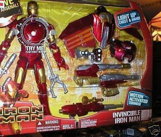 INVINCIBLE IRON MAN WITH ARSENAL MINT IN BOX L@@K