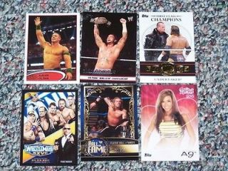 2012 Topps WWE 180 Card Complete Master Set Base + Inserts RYBACK CM 