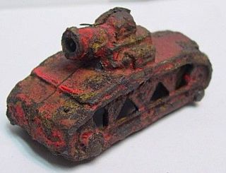 cast iron toy tank