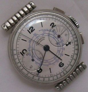 Cronometro Escasany mens wristwatch Chronograph Cal Venus 175 rare 